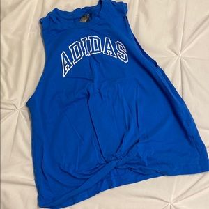Adidas Knotted Workout Top